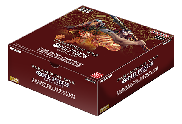 One Piece OP-02 Paramount War - Booster Box