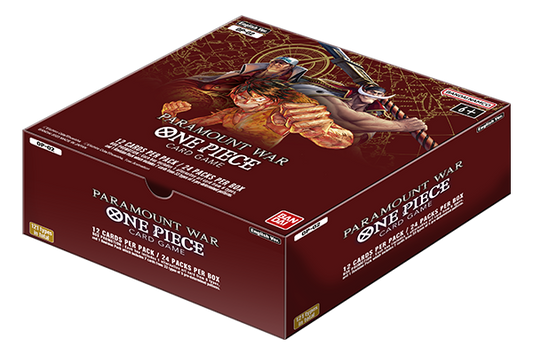 One Piece OP-02 Paramount War - Booster Box