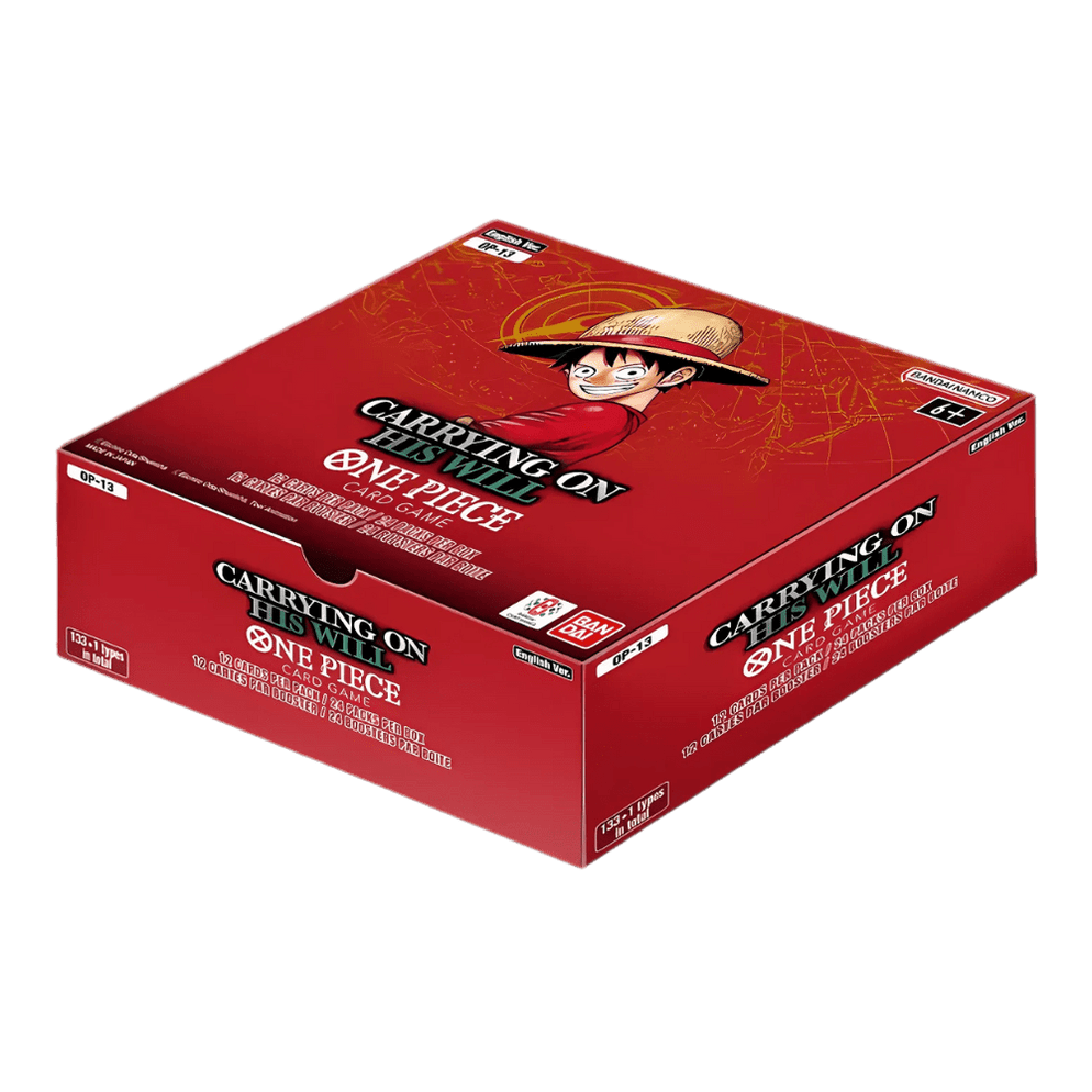 One Piece OP-13 Carrying On His Will - Booster Box (PRE-ORDER)