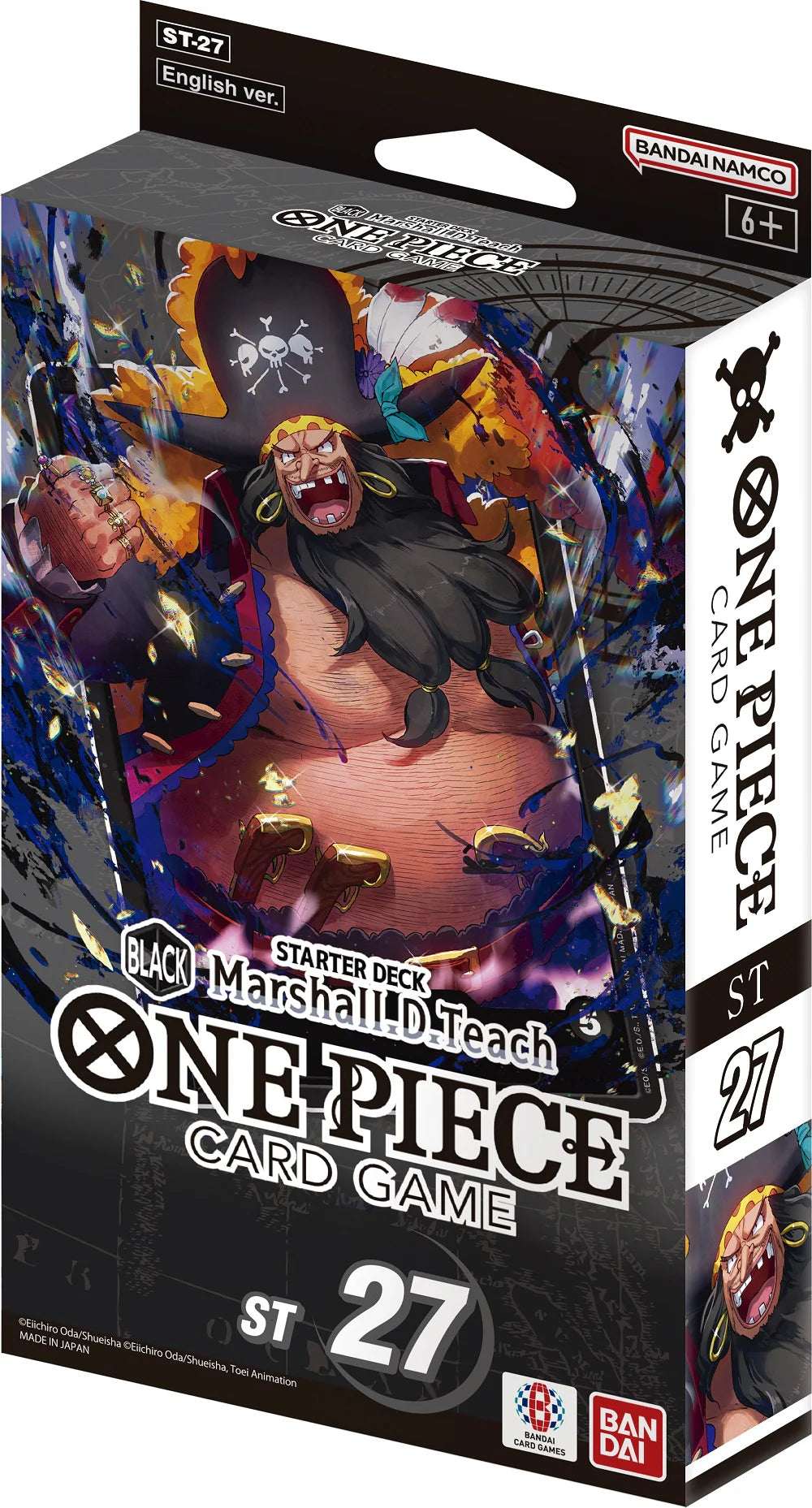 One Piece Starter Deck - ST-27 Black Marshall.D.Teach