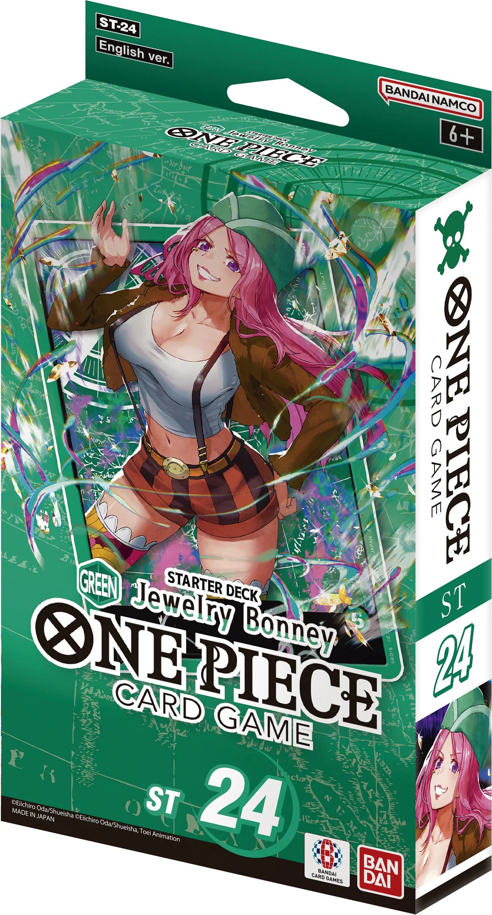 One Piece Starter Deck - ST-24 Green Jewelry Bonney