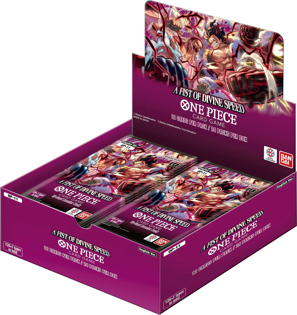 One Piece OP-11 A Fist of Divine Speed - Booster Box
