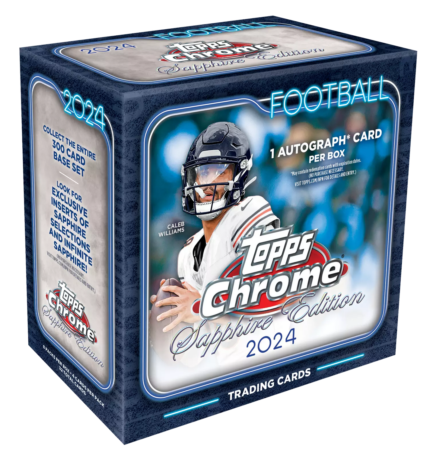 2024 Topps Chrome Sapphire Edition Football Hobby Box