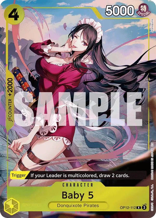 Baby 5 (Premium Card Collection -Best Selection Vol. 5-) (OP12-112)